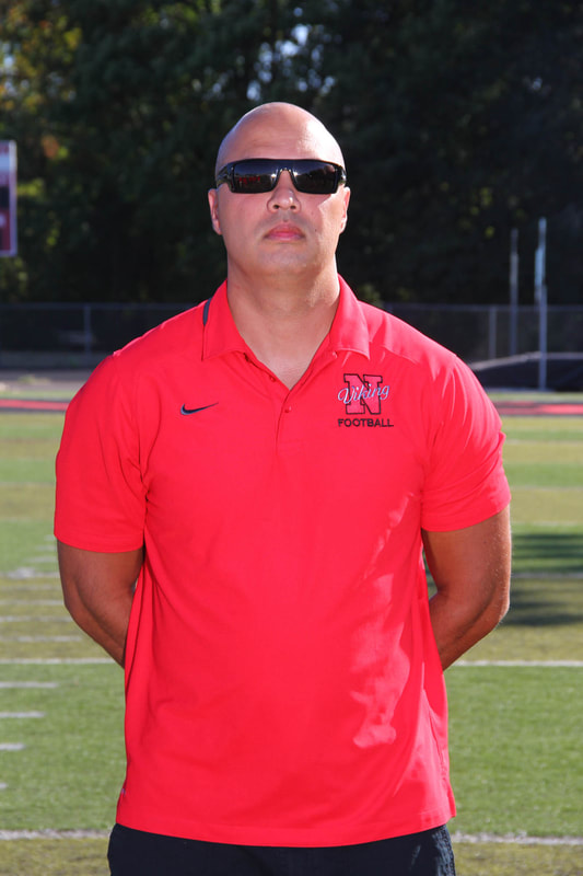 Coach Bill O'Connel, is the wide receivers coach for the varsity and is a full time firefighter/EMT outside of football. He has coached here at North Salem since 2014.
